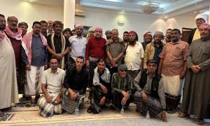 رئيس الجمعية الوطنية يلتقي وفد قبيلة آل الزبيدي بوادي حضرموت