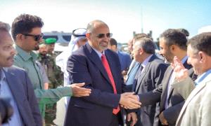 ومضات من زيارة الرئيس الزبيدي لمحافظة أبين