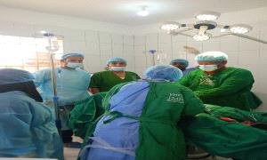 مستشفى أحور العام يواصل إجراء العمليات القيصرية