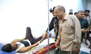 قائد العسكرية الثانية يزور جرحى القوات الجنوبية ويطمئن على حالتهم