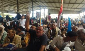 من مخيم الاعتصام.. أبين تجدد العهد: لا تراجع حتى إعلان دولة الجنوب العربي