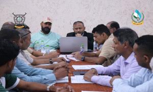 اجتماع قيادات الحراك التهامي والمقاومة التهامية لمناقشة اللائحة الداخلية 
