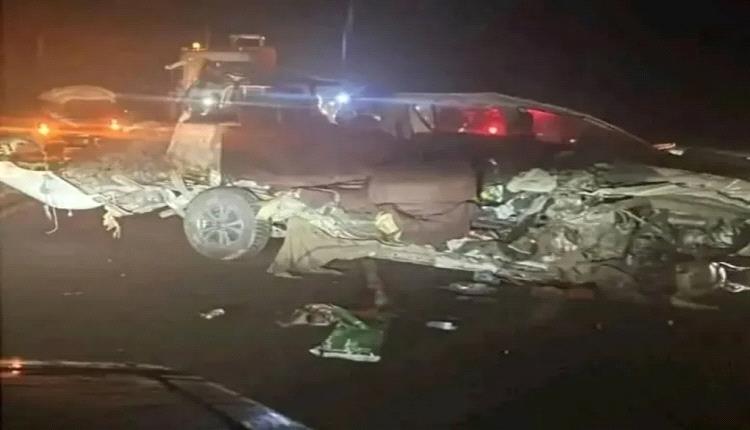 حادث مروري مروع ومـ.ـصرع وإصابة 10 مواطنين في هذه المحافظة!