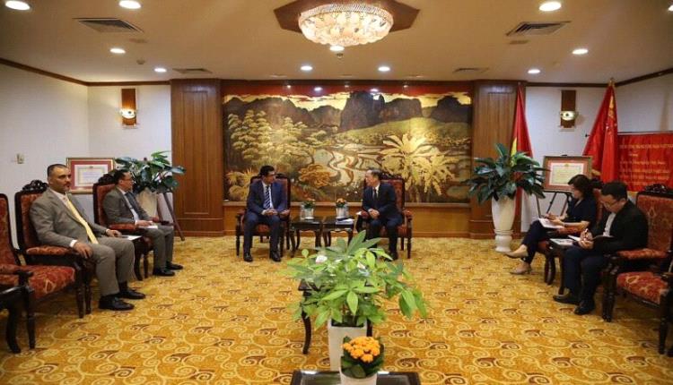اليمن وفيتنام تبحثان تعزيز التعاون الاقتصادي والتجاري المشترك