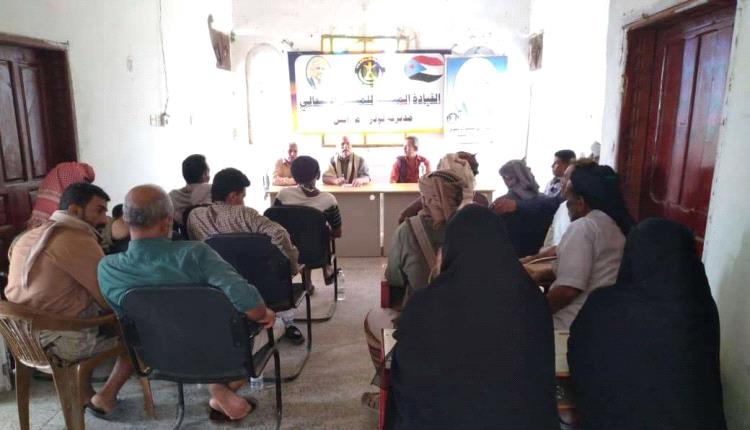 رئيس تنفيذية انتقالي لودر يلتقي عددا من المشايخ والشخصيات السياسية والاجتماعية بالمديرية