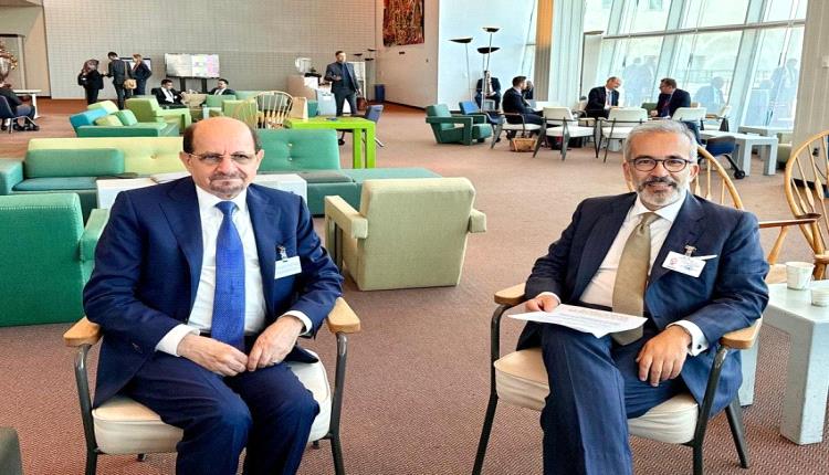 الزنداني يبحث مع نظيره البرتغالي سبل تعزيز العلاقات الثنائية ودعم جهود السلام في اليمن