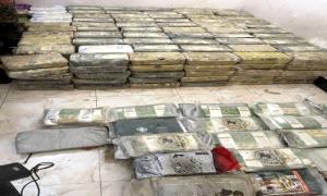 عملية نوعية للحملة الأمنية المشتركة تحبط محاولة تهريب نصف طن من المخدرات وتلقي القبض على المهربين
