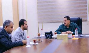 مدير أمن العاصمة عدن يبحث مع الصليب الأحمر سبل تعزيز الدعم الإنساني للسجون