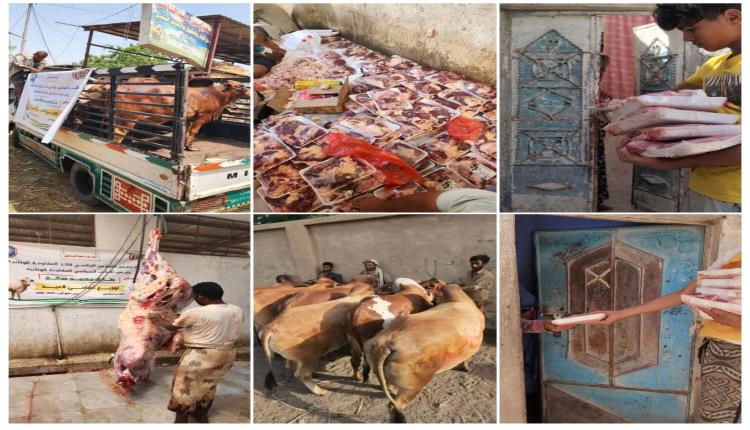 تدشين توزيع مشروع أضاحي العيد لأكثر من 1200 أسرة من الفقراء والمحتاجين في عدن ولحج وأبين
