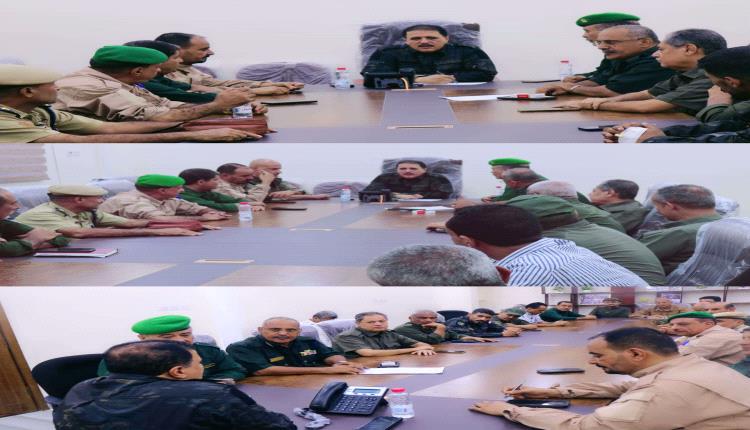 اجتماع أمني موسع في عدن برئاسة العميد جبر لبحث التحديات الأمنية وتعزيز الاستقرار