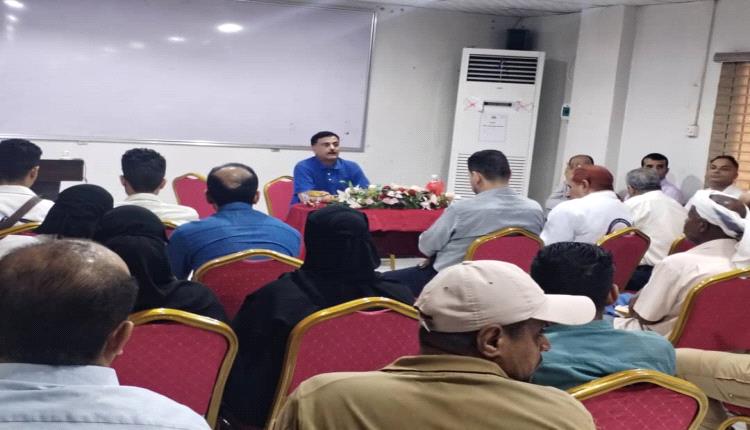 تدشين العمل بعد إجازة العيد للأقسام الطبية بمستشفى عبود بعدن..