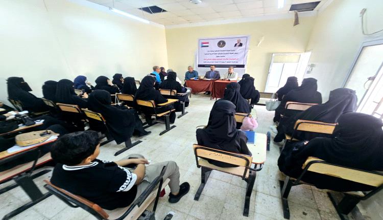 منسقية كلية التربية الرياضية بجامعة عدن تنظم محاضرة حول المستجدات والأحداث السياسية وأثرها على قضية شعب الجنوب
