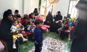فعالية "فرحة أمل" بعيد الأضحى المبارك بعدن