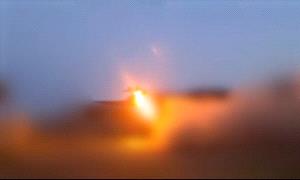 إير/ان تنشر مشاهد لإطلاق مسيرات "آرش 1 و2" على إسرا/ئيل