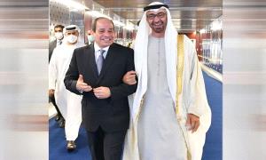 السيسي يصل الإمارات
