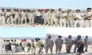 رئيس تنفيذية انتقالي المحفد يعايد أبطال اللواء الأول دعم وإسناد في أول أيام عيد الأضحى