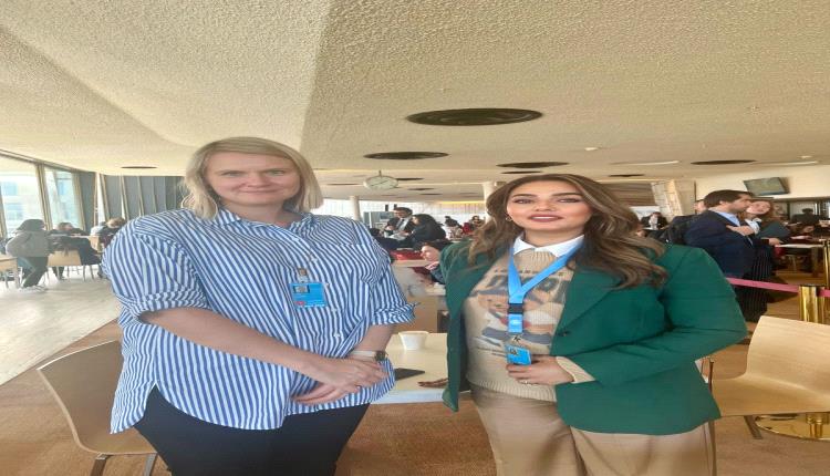 رئيسة الائتلاف الوطني للنساء المستقلات تجري سلسلة مباحثات حول الإنتها*كات الحو*ثية الصارخة لحقوق الإنسان في اليمن.
 