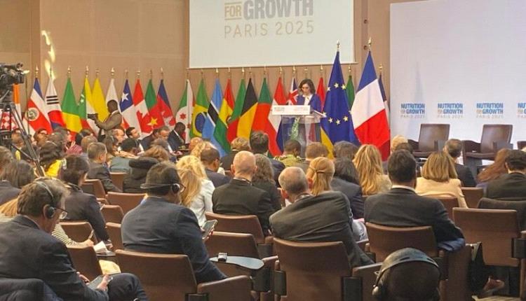 اليمن تشارك في أعمال قمة التغذية من اجل النمو في فرنسا
