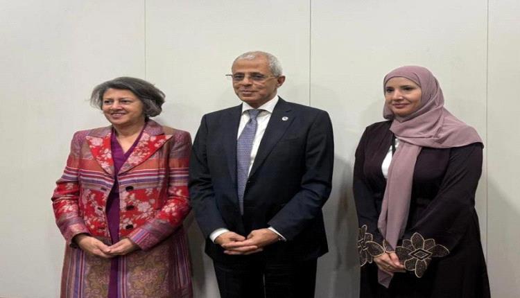 نائب وزير الخارجية يبحث مع مساعدة الأمين العام للأمم المتحدة تعزيز التعاون في مجالات التغذية والتنمية المستدامة