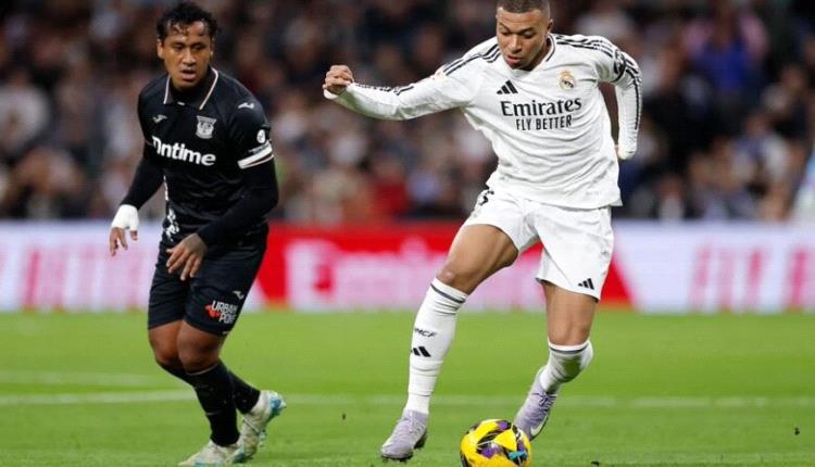 ريال مدريد يفوز على مضيفه ليجانيس في الدوري الإسباني