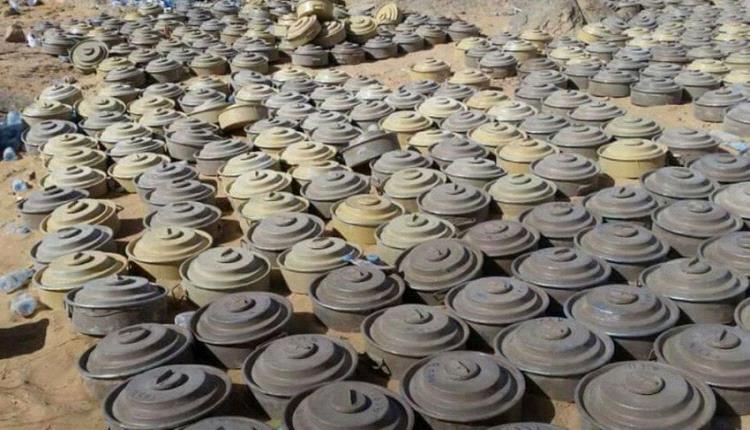 "مسام" يتلف 600 لغم *وعبوة ناسفة في شبوة