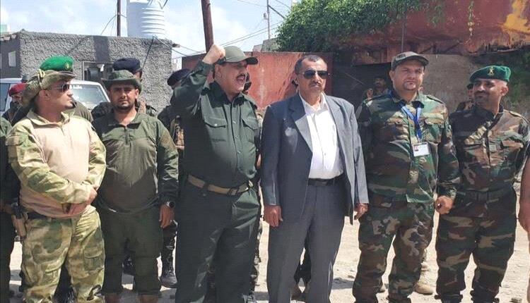 مدير أمن عدن يشهد تخريج كتيبة التدخل السريع لمكافحة الجر*يمة والمخد*رات