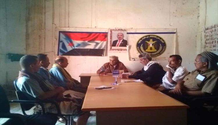 تنفيذية انتقالي الوضيع تعقد اجتماعها الدوري لشهر مايو