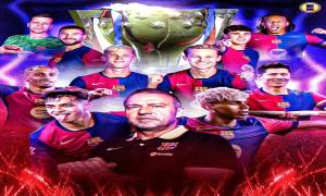 برشلونة يتوج بلقب الدوري الإسباني للمرة الثامنة والعشرين بفوز ثمين على إسبانيول