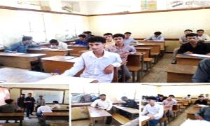 ثانوية الفقيد الحكم تدشن سير الامتحانات النهائية للمرحلة الثانوية العامة لقسمها العلمي بقرية لنجود بالشعيب 