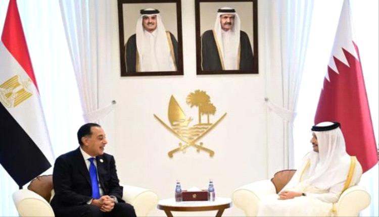 وزيرا الخارجية المصري والقطري يبحثان تثبيت وقف إطـ.ـلاق النـ.ـار في غـ.ـزة
