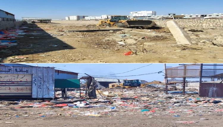 لليوم الثالث .. استمرار إزالة العشوائيات من شوارع ممدارة الشيخ عثمان 