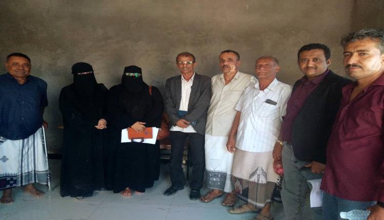 وكيل وزارة الشؤون الاجتماعية يقوم بزيارة ميدانية تفقدية إلى جمعية الأمل (للمعاقين) في مديرية حالمين ويطلع على سير العمل فيها