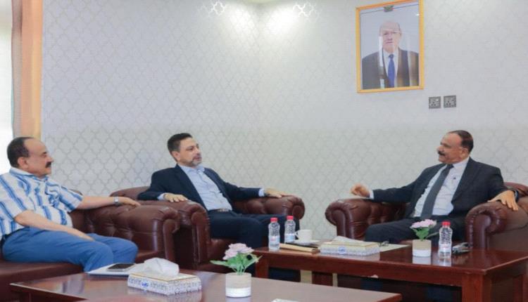 وزير النقل يلتقي نائب رئيس مجلس الشورى 