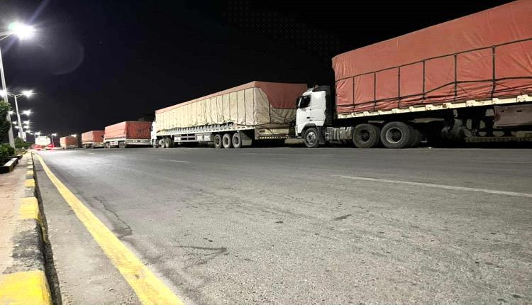 سائقي الشاحنات يعلنون الإضراب المفتوح بعد فرض قوات إخوانية جبايات غير قانونية في سيئون