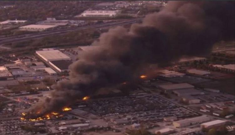 تحطم طائرة شحن عقب إقلاعها بولاية كنتاكي