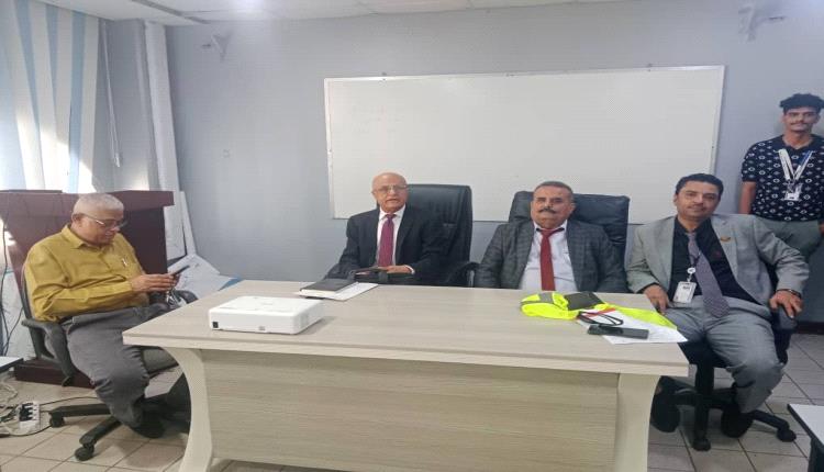 بتوجيهات من رئيس الهيئة: لجنة التفتيش على معايير المطارات تدشن أعمالها في مطار عدن الدولي

