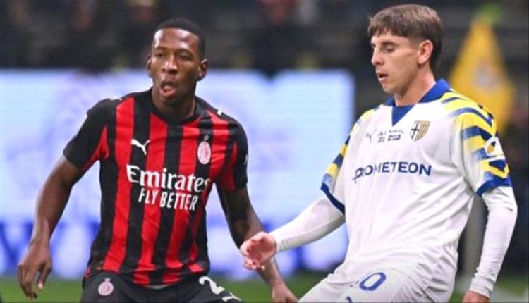 التعادل الإيجابي يحسم مباراة ميلان وبارما