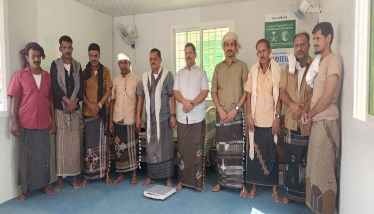 السهب يدشن العمل بالوحدة الصحية بمنطقة ثوب بمديرية الريدة وقصيعر