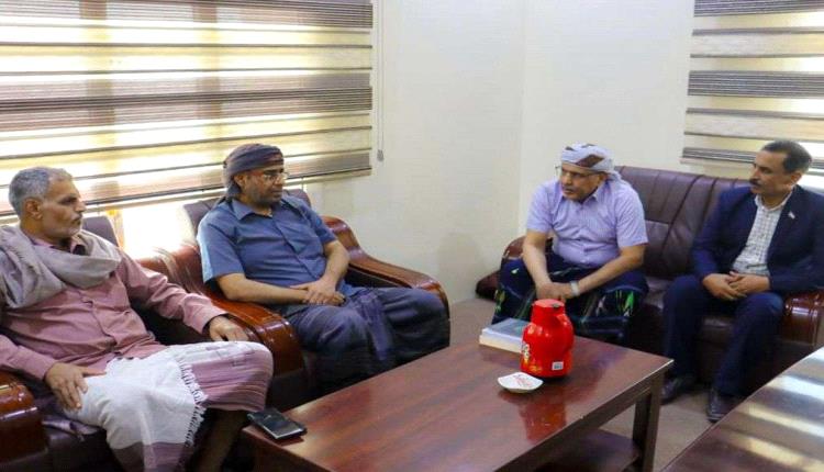 الكثيري يطلع على مجمل الأوضاع بوادي حضرموت