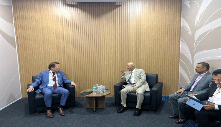 وزير المياه والبيئة يبحث مع نائب وزير التعاون الدولي بالخارجية ال..