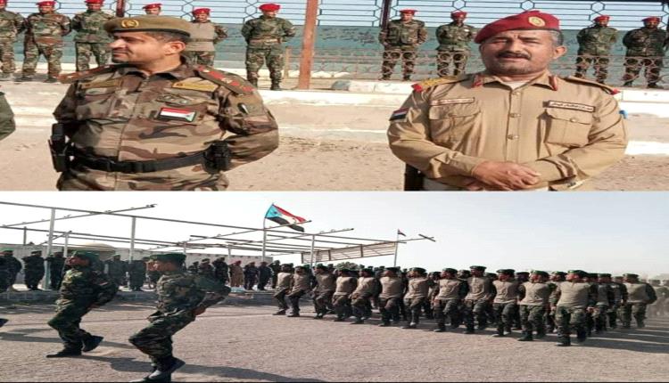 العميد البيحاني والمقدم رياض الشيخ يتفقدان جاهزية اللواء الأول دعم أمني والكتيبة الأولى احتياط في العاصمة عدن