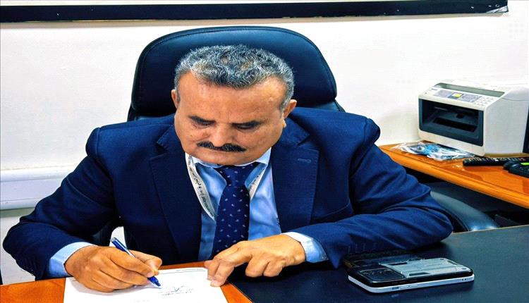 مدير عام مطار عدن الدولي يهنئ مهندسي الكترونيات سلامة الحركة الجو..