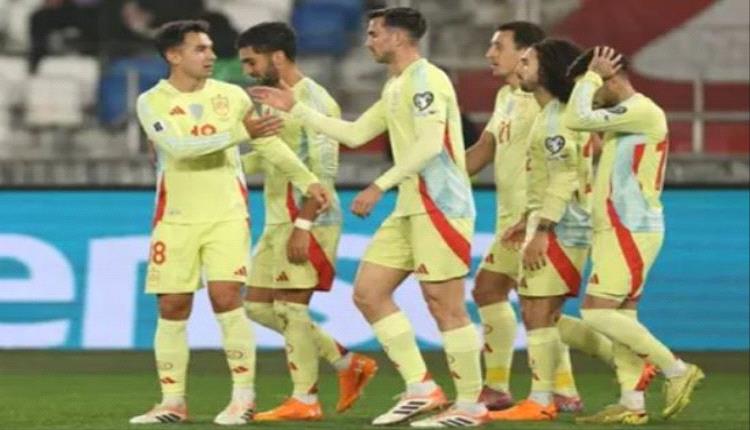 منتخب إسبانيا يحقق فوزاً عريضاً على جورجيا في تصفيات كأس العالم..
