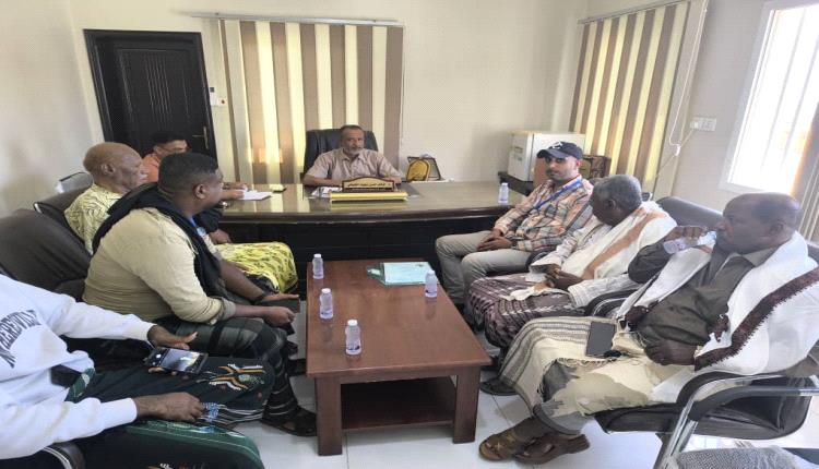 مدير عام بروم ميفع يبحث مع منظمة "توب بايو" تدخلاتهم الخدمية في المديرية