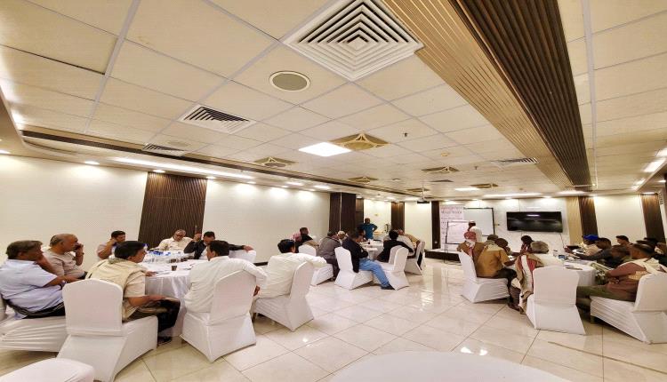 ورشة مجتمعية بالمكلا تبحث احتياجات أحياء بويش وتحسين الخدمات الأساسية