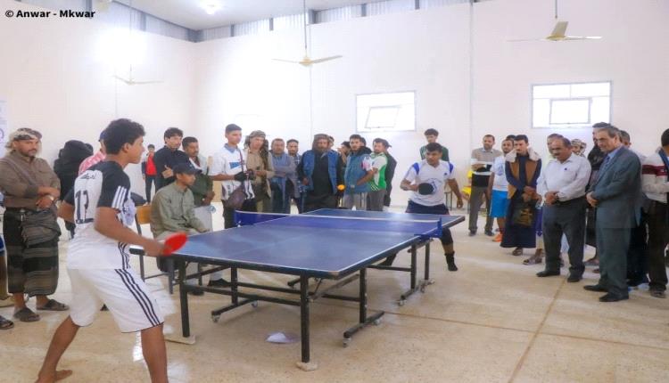 شبوة : تدشين أولمبياد شبوة الرياضي 2025 وانطلاق بطولة تنس الطاولة