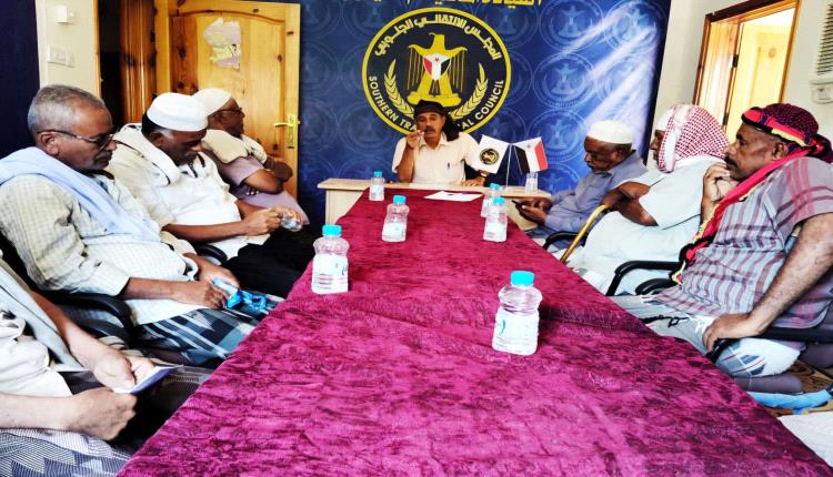 انتقالي سيئون يناقش مع مقادمة الحويف ترتيبات المشاركة في فعالية ذكرى عيد الاستقلال