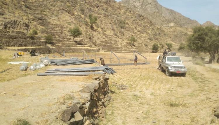 برعاية منظمة يمن ايد .. بدء تنفيذ مشروع مياه العمري بحالمين
