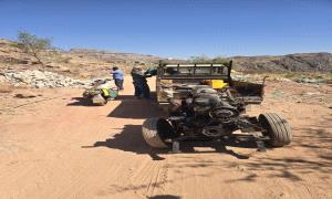 بدء المرحلة الأولى من مشروع رصف طريق اقذيذ – المشارع بالشعيب
