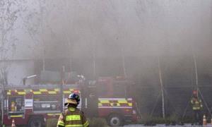 اندلاع حـ.ـريق ضخم بمركز تجاري في كوريا الجنوبية